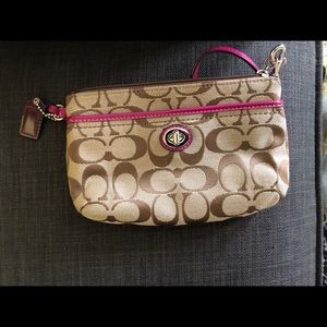 Coach wristlet
